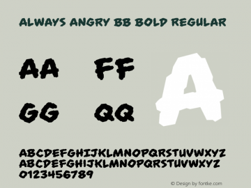 Always Angry BB Bold