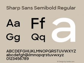 Sharp Sans Semibold