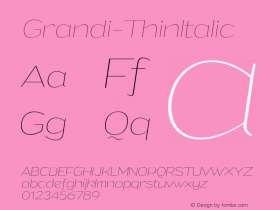 Grandi-ThinItalic