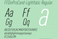 FFDinProCond-LightItalic