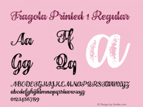 Fragola Printed 1