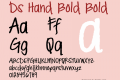 Ds Hand Bold