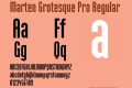 Marten Grotesque Pro