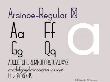 Arsinoe-Regular
