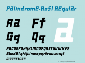 Palindrome-RoSl