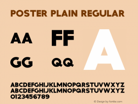 Poster Plain