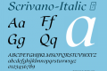 Scrivano-Italic