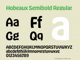 Hobeaux Semibold