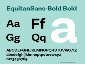 EquitanSans-Bold