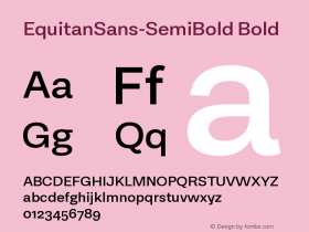 EquitanSans-SemiBold