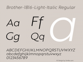 Brother-1816-Light-Italic