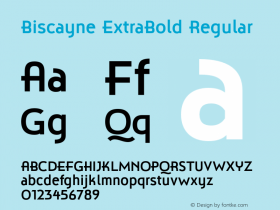 Biscayne ExtraBold