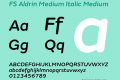 FS Aldrin Medium Italic