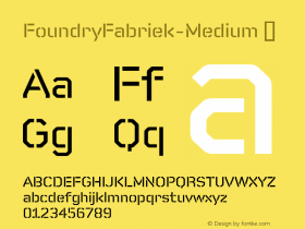 FoundryFabriek-Medium