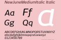 NewJuneMediumItalic