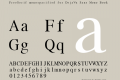 FreeSerif monospacified for DejaVu Sans Mono