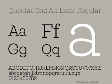 Queulat Cnd Alt Light