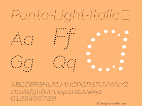 Punto-Light-Italic