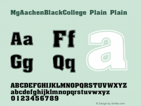 MgAachenBlackCollege Plain