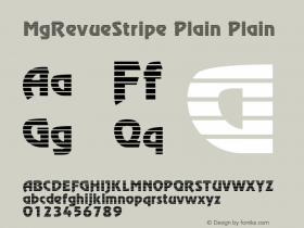 MgRevueStripe Plain