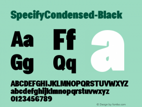 SpecifyCondensed-Black