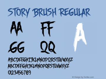 Story Brush Regular