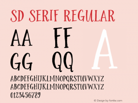 SD Serif