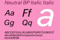 Neutral BP Italic