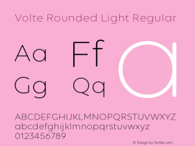 Volte Rounded Light