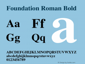 Foundation Roman