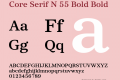 Core Serif N 55 Bold