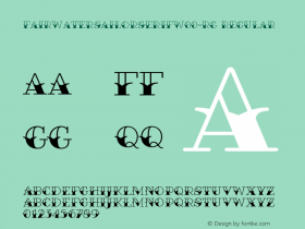 FairwaterSailorSerif-Rg