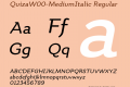 Quiza-MediumItalic