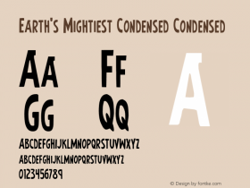 Earth's Mightiest Condensed