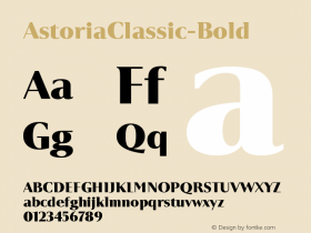 AstoriaClassic-Bold