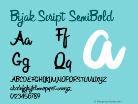 Bijak Script