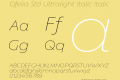 Ofelia Std Ultralight Italic