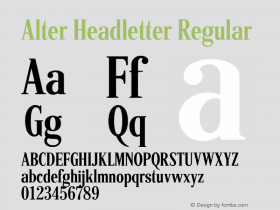 Alter Headletter