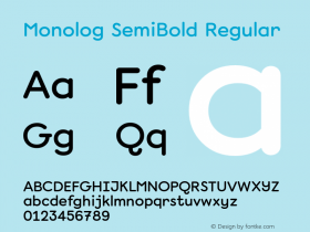 Monolog SemiBold