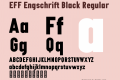 EFF Engschrift Black