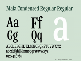 Mala Condensed Regular