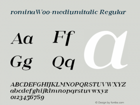 romina-mediumitalic