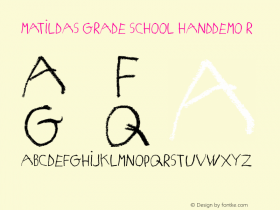 MATILDAS GRADE SCHOOL HAND_print