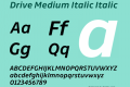 Drive Medium Italic