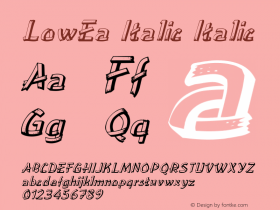 LowEa Italic