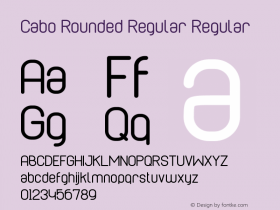 Cabo Rounded Regular