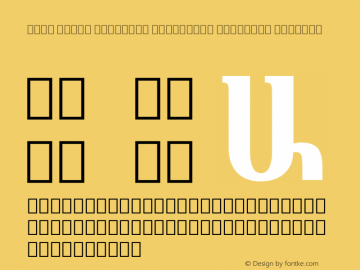 Noto Serif Armenian Condensed SemiBold