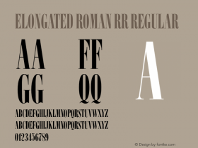 Elongated Roman RR