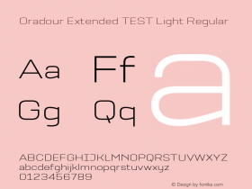 Oradour Extended TEST Light