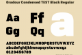 Oradour Condensed TEST Black